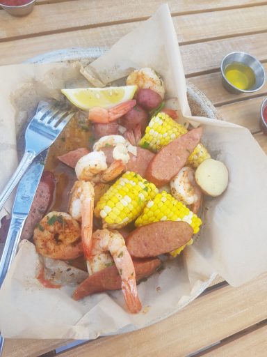 Shrimp bag boil  